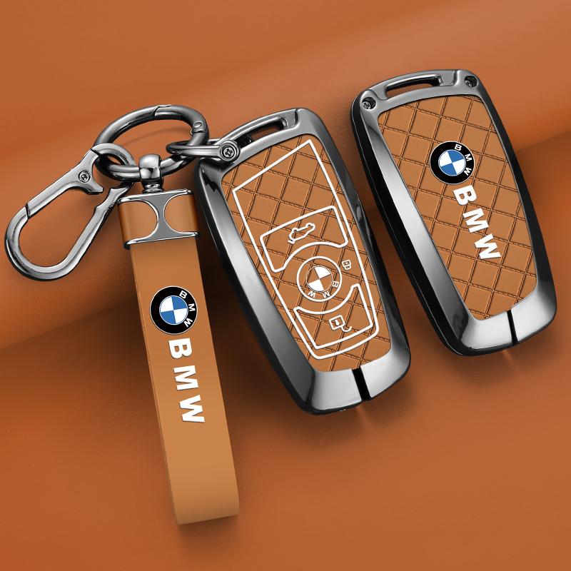 TWDG8 Alloy Car Smart Remote Key Case Cover Protection Shell 3/4 Buttons For BMW F20 G20 G30 X1 X3 X4 X5 G05 X6 X7 G11 F15 F16 G01 G02
