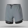Men's Quick-Dry Three-Quarter Fitness Swim Shorts with Lining