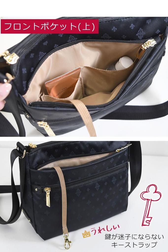 Emezawa kaban Сумка через плечо Mini Crossbody для взрослых 55006 Silky Gray [Mezawa Bag] Сумка, женская, через плечо, маленькая, сумка, легкая, популярная, красивая, стильная, милая,