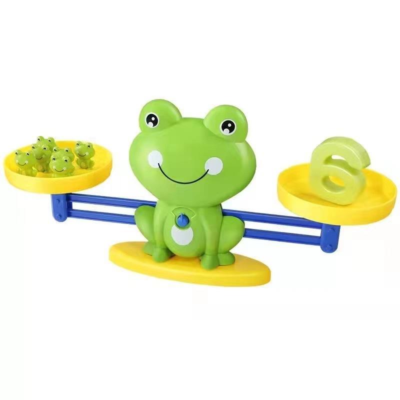 Mathematical Intelligence Math Toys Funny Frog Scale Children's Early Education Toys Addition Subtraction Balance Enlightenment
