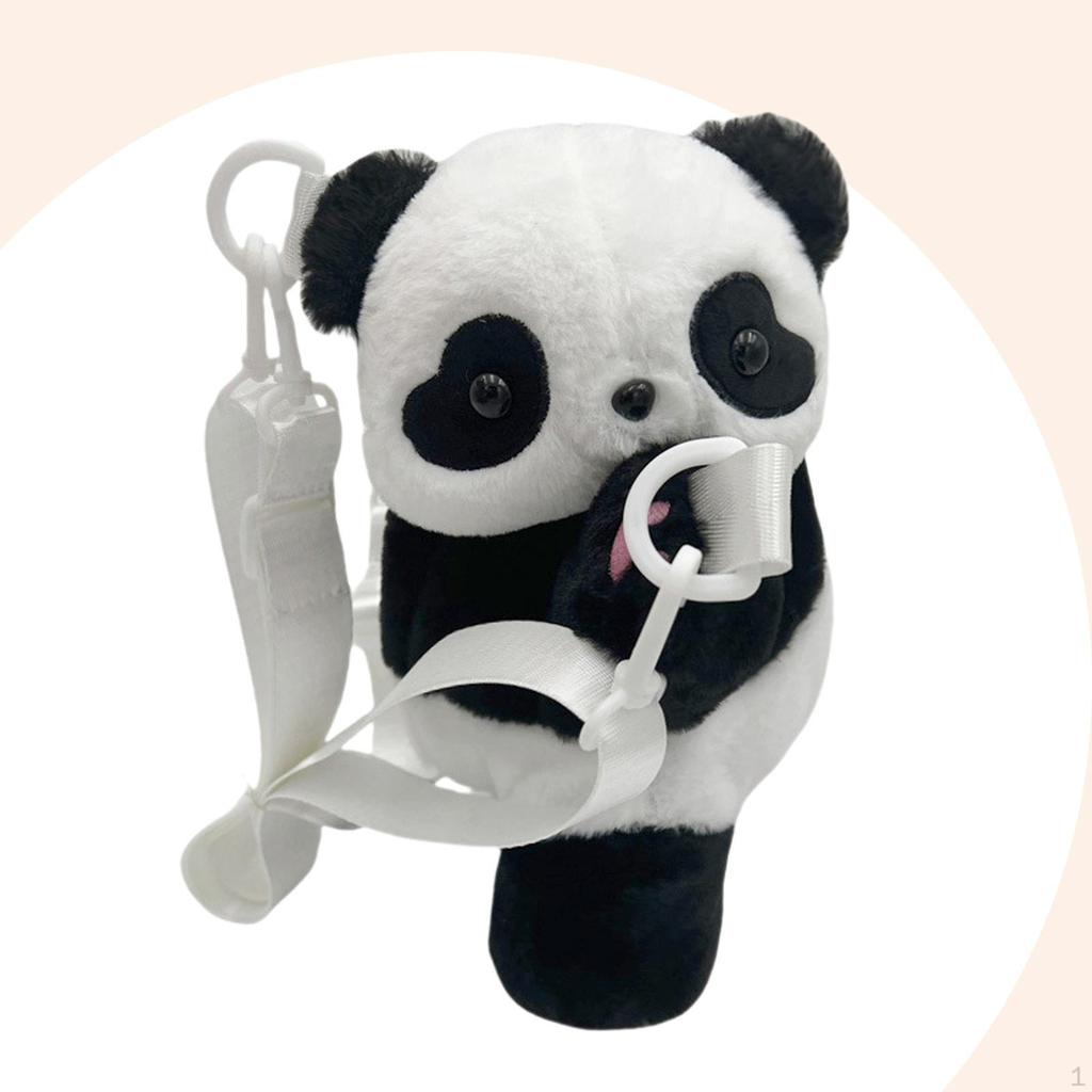 Panda Backpack Cute Cartoon Crossbody Bag for Birthday Gift Travel Teens College