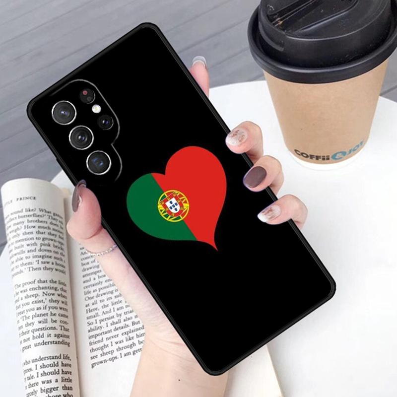 Чехол для телефона Флаг Португалии Для Samsung Galaxy S24 S25 Ultra S21 S22 Ultra S10E Note 10 Plus Note 20 FE S23