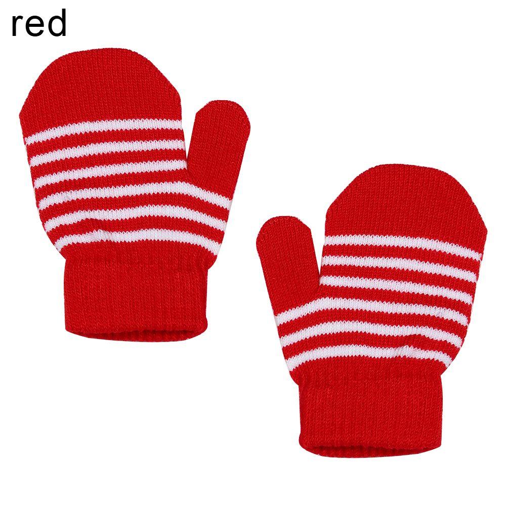 Girls Boys Winter Soft Children's Gloves Knitted Mittens Full Finger Gloves Kids Gloves