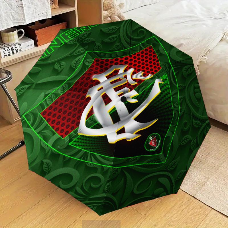 1PC Champions Celebration Printed Umbrella Folding umbrella, automatic umbrella 8-Frame for Travel, camping Fan gifts Christmas Gifts