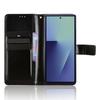 Чехол для телефона Samsung Galaxy Z Fold7 5G со слотом для карандаша, подставкой, кожаной обложкой с текстурой «Crazy Horse»