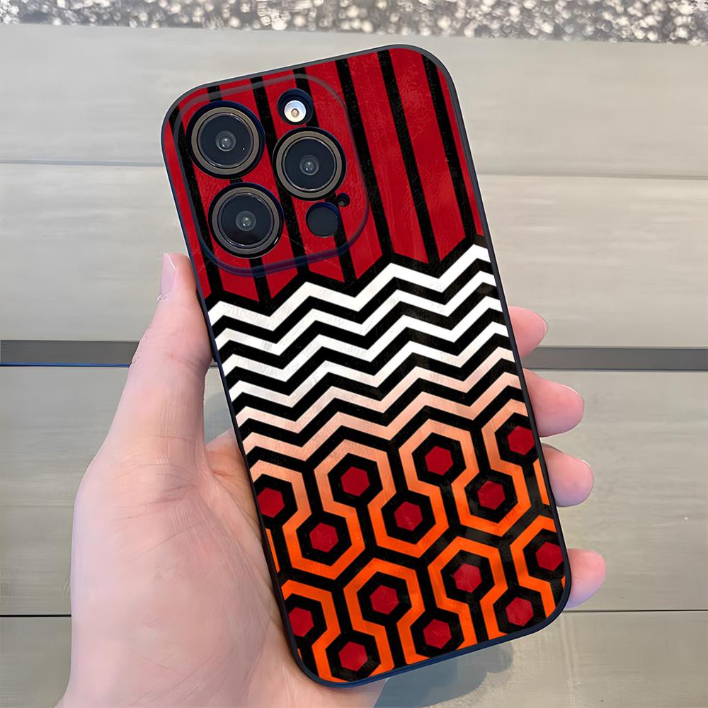 Добро пожаловать в Твин Пикс Чехол для телефона для IPhone 18 Pro Max 17 Pro 16 15 14 Plus 12 13 11 Ударопрочный Мягкий Чехол