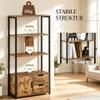 Modern Bookshelf, Stylish Room Divider with Open Compartments and Closed Storage, Versatile Living Room Shelf (only with bookshelf)