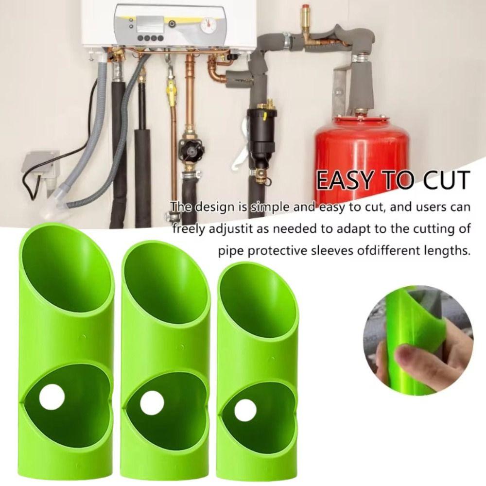 3pcs Flame Retardant Foam Pipe Cutter Three-Tube Design Tube Cutting Tool Insulation Cutting