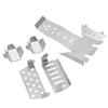 RC Chassis Armors Set Stainless Steel Protection Skid Plate for VP VS4?10 Phoenix VPS09007 RC Car