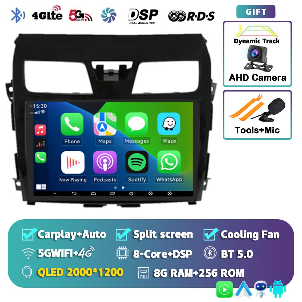 Android 14 Carplay автомобильное радио для Nissan Teana Altima 2013 2014 2015 GPS мультимедийный видеоплеер DSP стерео 360 камера головное устройство