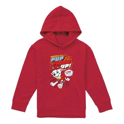 Paw Patrol Childrens/Kids Pup Fired Up Marshall Pullover Hoodie
