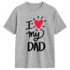 Unisexs Fathers Day T Shirts 100 Cotton Clothing Fashion Short Sleeve Crewneck Tee Shirt Gift Idea Tshirt