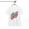 Унисекс футболка Хлопок Оверсайз Большой размер Mountain Dew T Ретро-игры Doritos Тяжелая хлопковая футболка