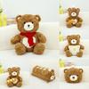 Bear Bread Plush Toy Animal Stuffed Doll Bedroom Decoration Kids Cute Gifts