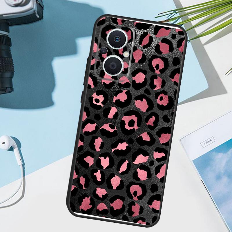Чехол с леопардовым принтом для OPPO Reno 11 Pro 10 12 13 14 14F 13F 12F 11F 7 8 Lite Чехол для OPPO Find X6 X5 X8 X9 Pro