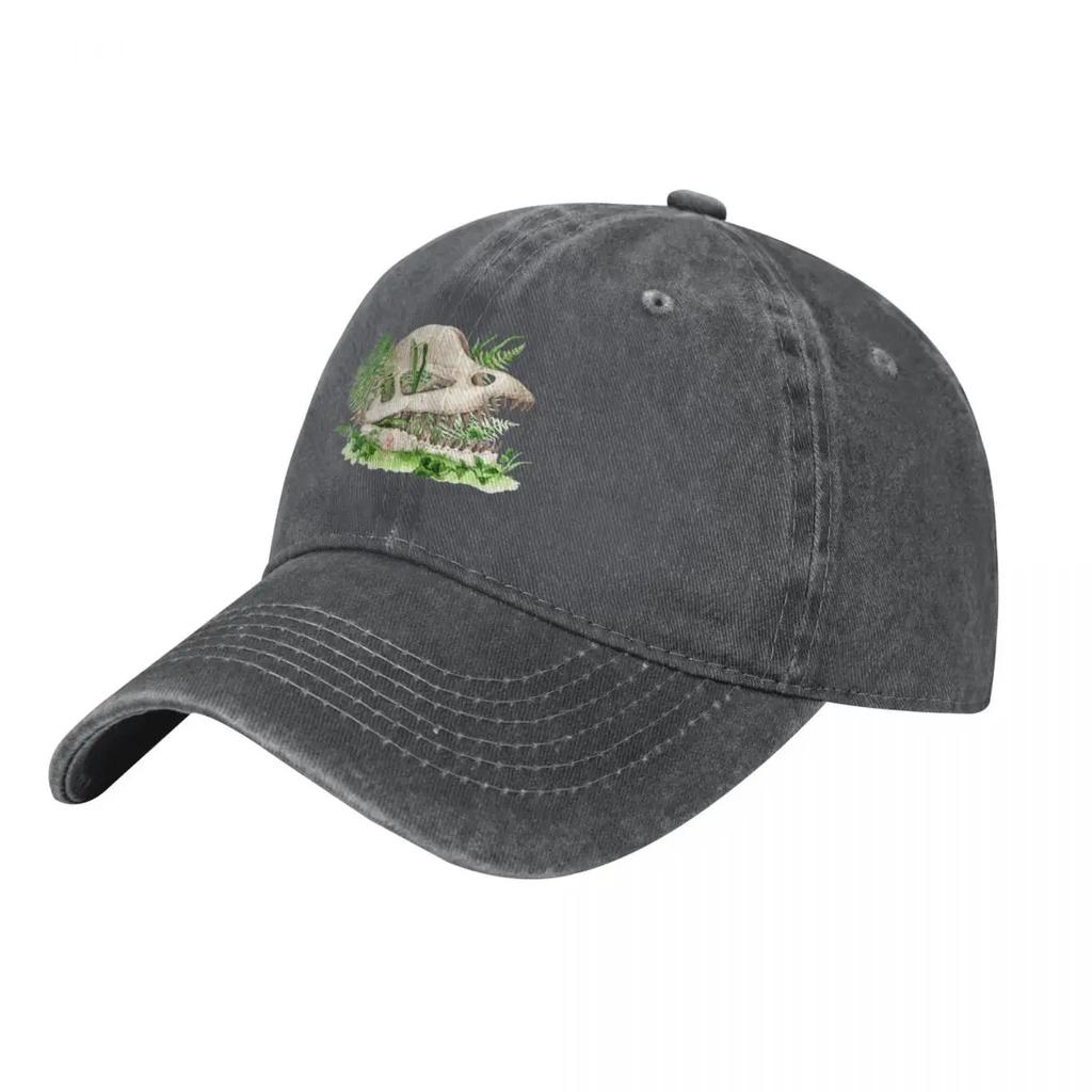 Кепка с принтом черепа Дилофозавра dad hat Шляпа Бренд Люкс Шляпа от солнца Кепка с застежкой Snap Back Для женщин Унисекс