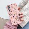 Цветочный чехол для телефона для Xiaomi 12T Mi12T Pro Funda Милое сердце Мультяшная сова Xiaomi 12 T Xiaomi12T Pro Матовый мягкий ТПУ задняя крышка