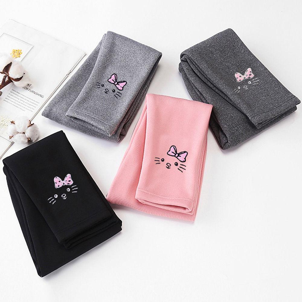 Thick Girls Thermal Leggings Elastic Girls Lined Leggings Plush Legging Trousers Girls Gift
