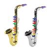 Simulation Musical Saxophone Toy for Kids French Horn Trumpet Flute Horn Stage Performance Prop Musical Instrument Model