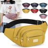 Ladies' Waist Bag Multifunctional Large Capacity Cash Register Wallet Wear-resistant and Waterproof Travel Mobile Wallet