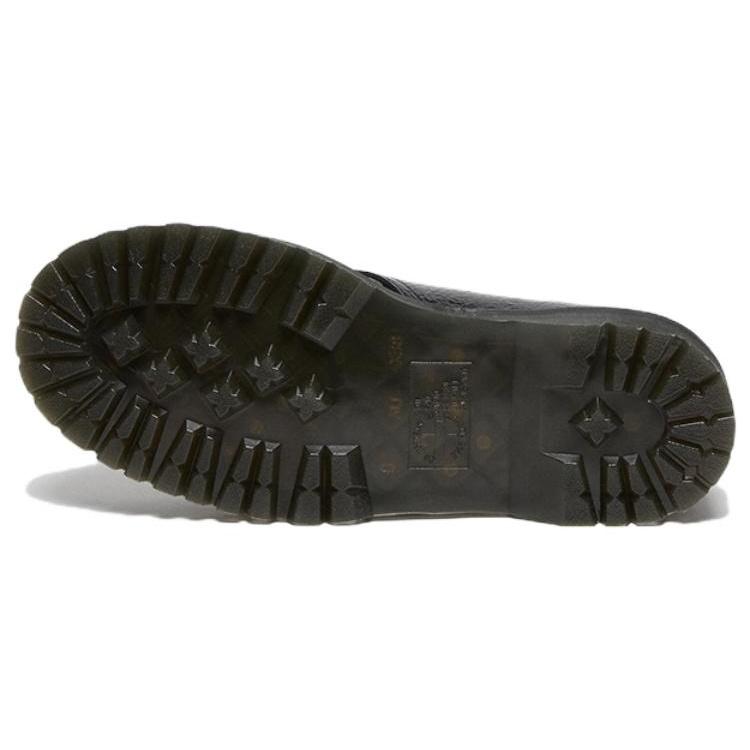 Dr. Martens 1461 Платформенные туфли из потертой лакированной кожи 'Черный' Унисекс 27716001