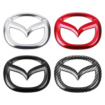 Наклейка на руль автомобиля для Mazda 3 Axela 6 Atenza CX-5 2 Demio CX-3 CX-30 MX5 CX30 Эмблема Наклейка Значок Декоративные Аксессуары