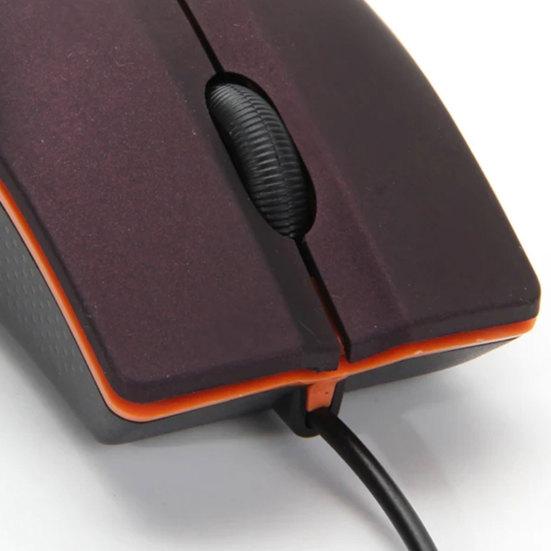 USB Проводная Офисная Мышь Эргономичная 1200DPI 3 Кнопки Высокая Точность Бесшумная Для Настольного Компьютера Игровой Оптическая Мышь Аксессуары для ПК