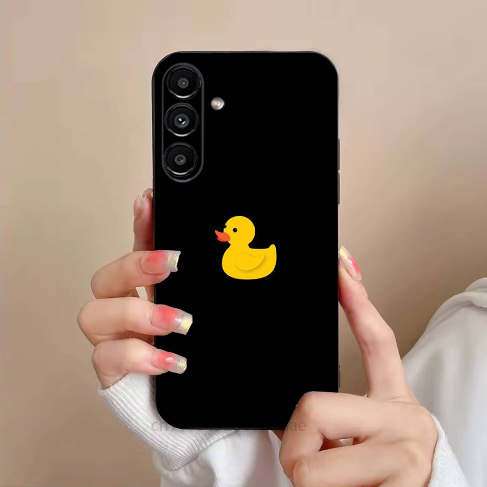 Желтый Утенок Чехол для Телефона для Samsung Galaxy S21 22 23 24 S25 Ultra PlusS20 FE S10 Plus Чехол Funda