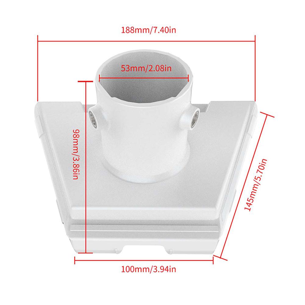 Для Starlink Gen 3 Адаптер для трубы Крепление на шест Адаптер для трубы Крепление Спутниковый кронштейн для Starlink Gen 3 V3 Стандартный комплект для крепления тарелки