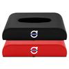 New 3D Leather Tissue Box Drawer Desktop Kitchen Napkin Storage Boxes For Volvo Rdesign T6 AWD C30 S40 S60 S70 S80 V40 V50 V70