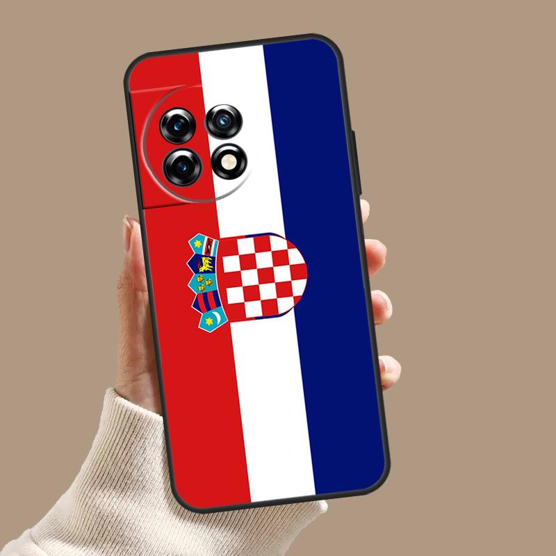 Croatia Flag Case For OnePlus Nord CE 5 2 3 4 Lite N20 N30 OnePlus 15 13 12 11 9 10 Pro 13R 10T 13T Cover