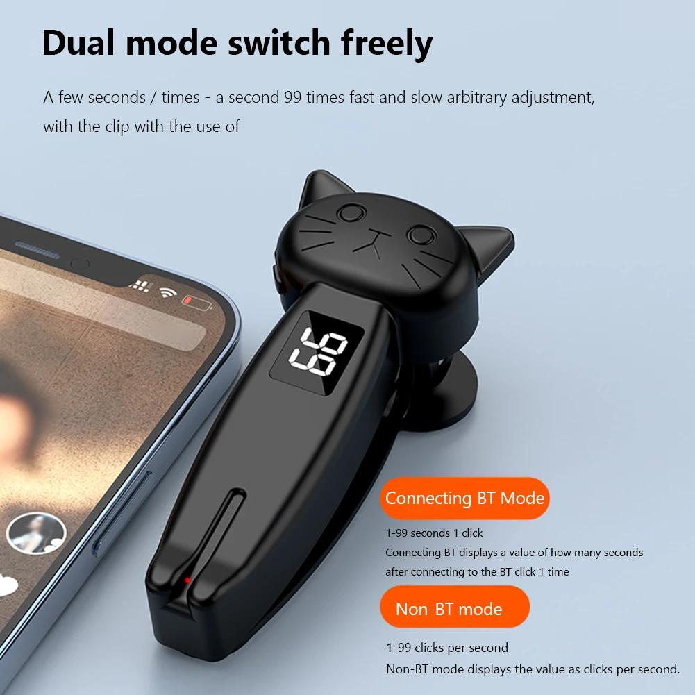 E-Reader Controller Bluetooth-Compatible 5.3 Camera Shutter Taking Photos Video Recording Remote Triggers for Kindle Paperwhite