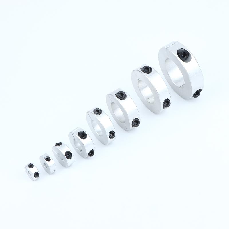 High Precision Aluminum Split Shaft Collar 6mm to 40mm Multi Sizes for DIY Robotics Equipment Shaft Locking