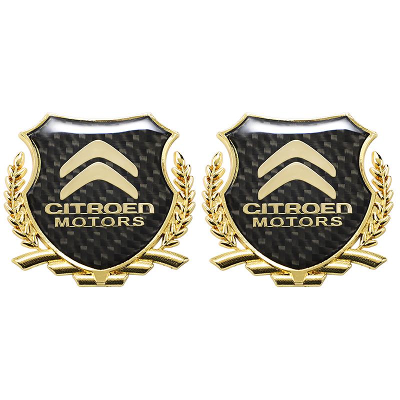 APG1 3D Metal Car Emblem Badges Stickers Car Window Sticker For Citroen C4 C3 C2 C1 Berlingo Xsara Grand Picasso Car Styling Paster