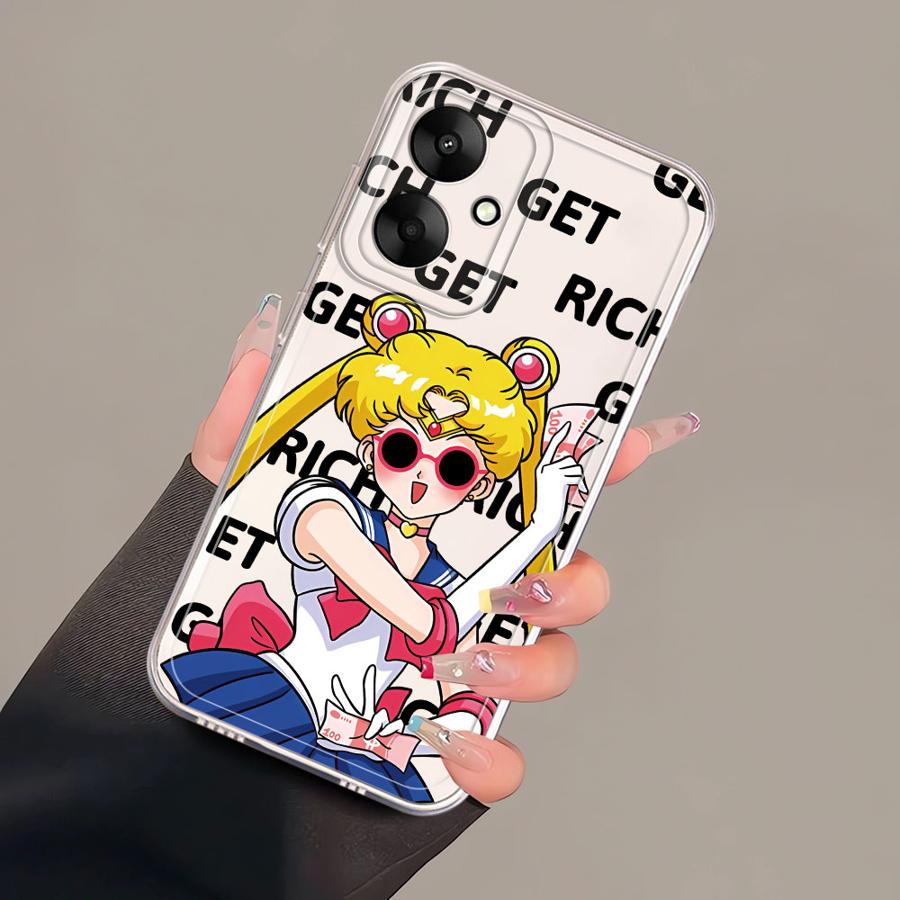 Чехол Sailor Moon для Xiaomi Mi 11T Pro 11 Lite Мягкий чехол для телефона