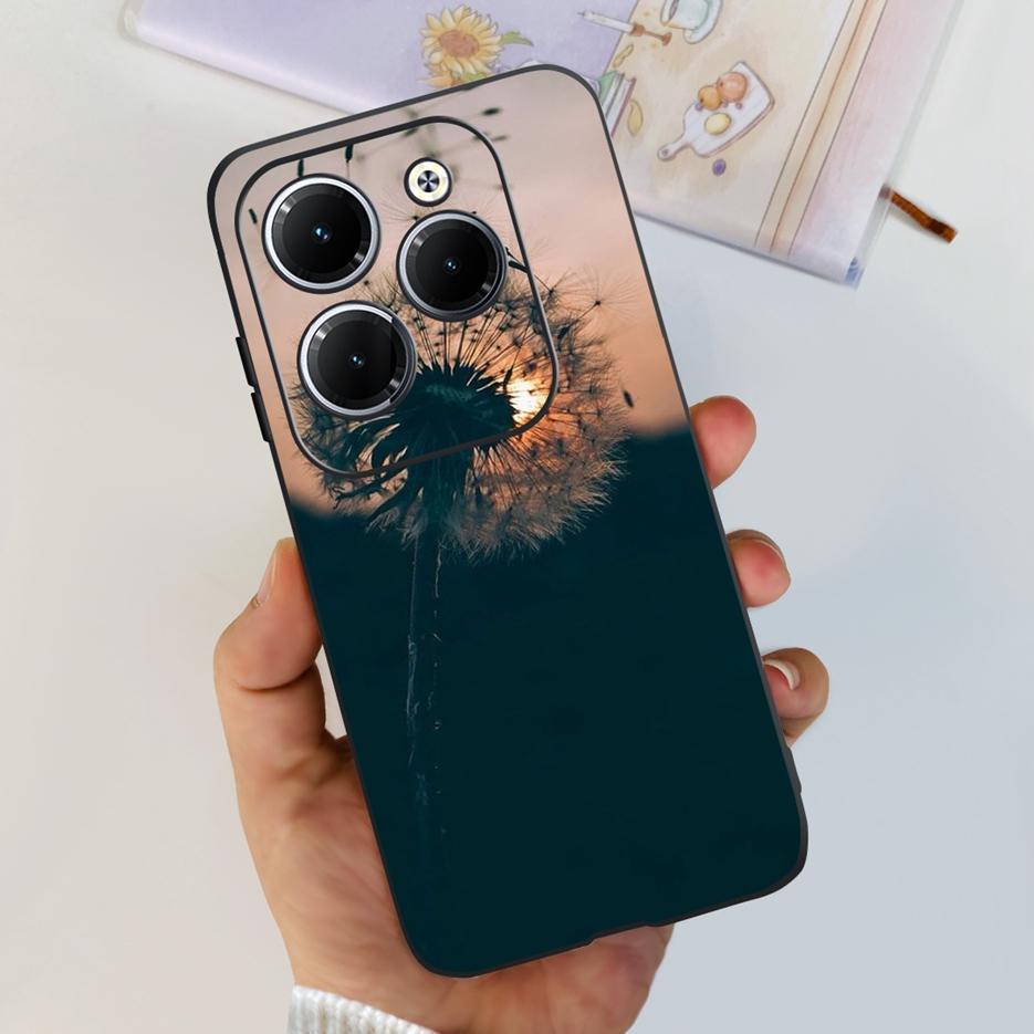 Чехол для Infinix Hot 40 Pro X6837 Милый Модный Чехол Мягкий Силиконовый Чехол для Телефона Для Infinix Hot 40i Hot40 Pro Hot40i Чехлы Бампер