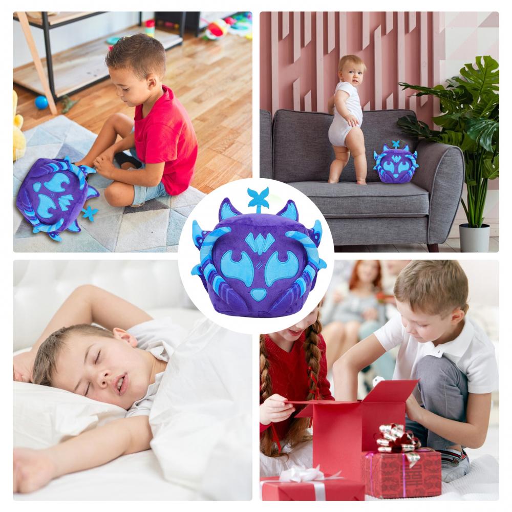 Blox Fruits Плюшевые игрушки Квадратные животные Мягкие игрушки 15 СМ Забавная милая коробка с лисой Обнимающая плюшевая подушка-игрушка для детей Детский домашний декор для спальни