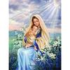 DIY Diamond Painting The Virgin Mary Cross Stitch Kit Mosaic Art Diamond Painting Full Circle Diamond Home Decoration