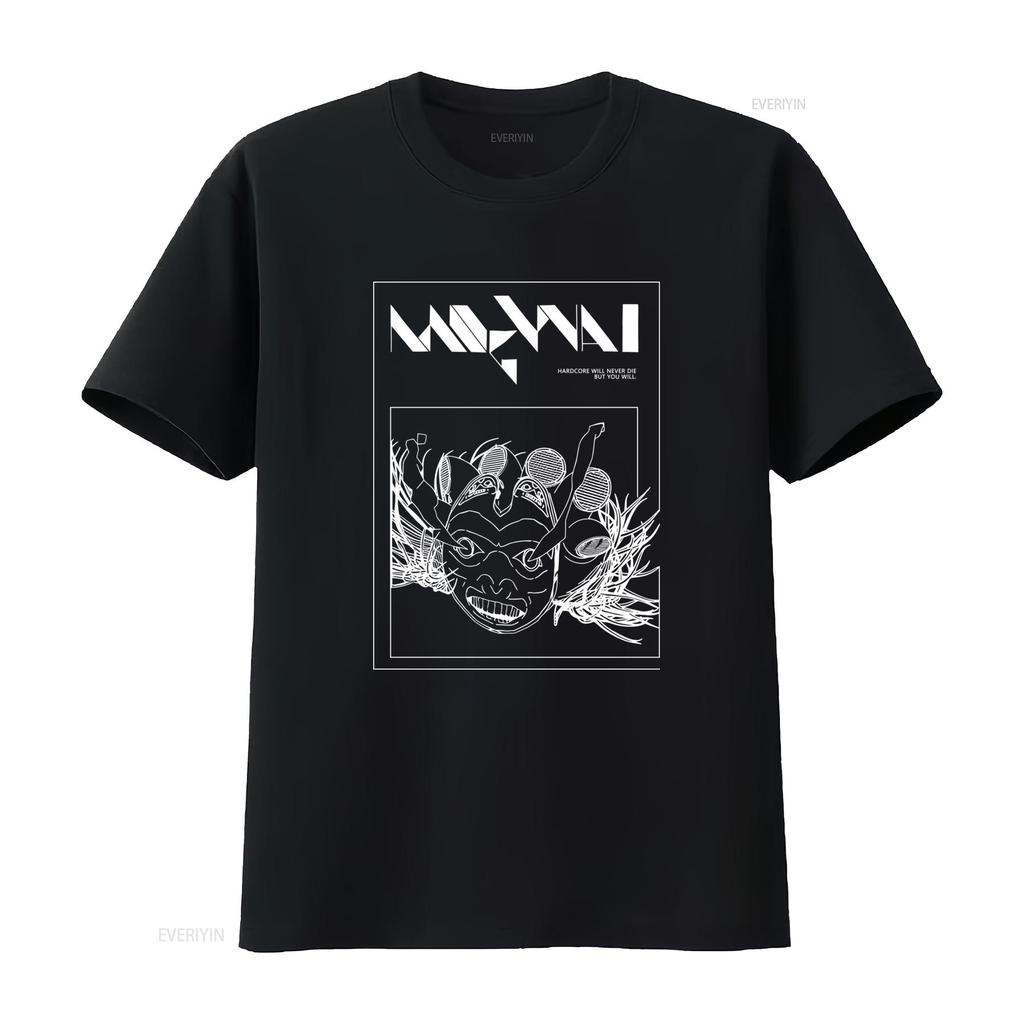 Футболка Mogwai Band Hardcore Never Die Для фанатов Черный Хлопок Печать Все размеры RD176 винтаж Стирка уличная мода