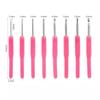 8 Pieces Crochet Hooks 2.5-6.0mm Sizes Yarn Needles Set New Knitting Needles  For Crochet Amigurumi