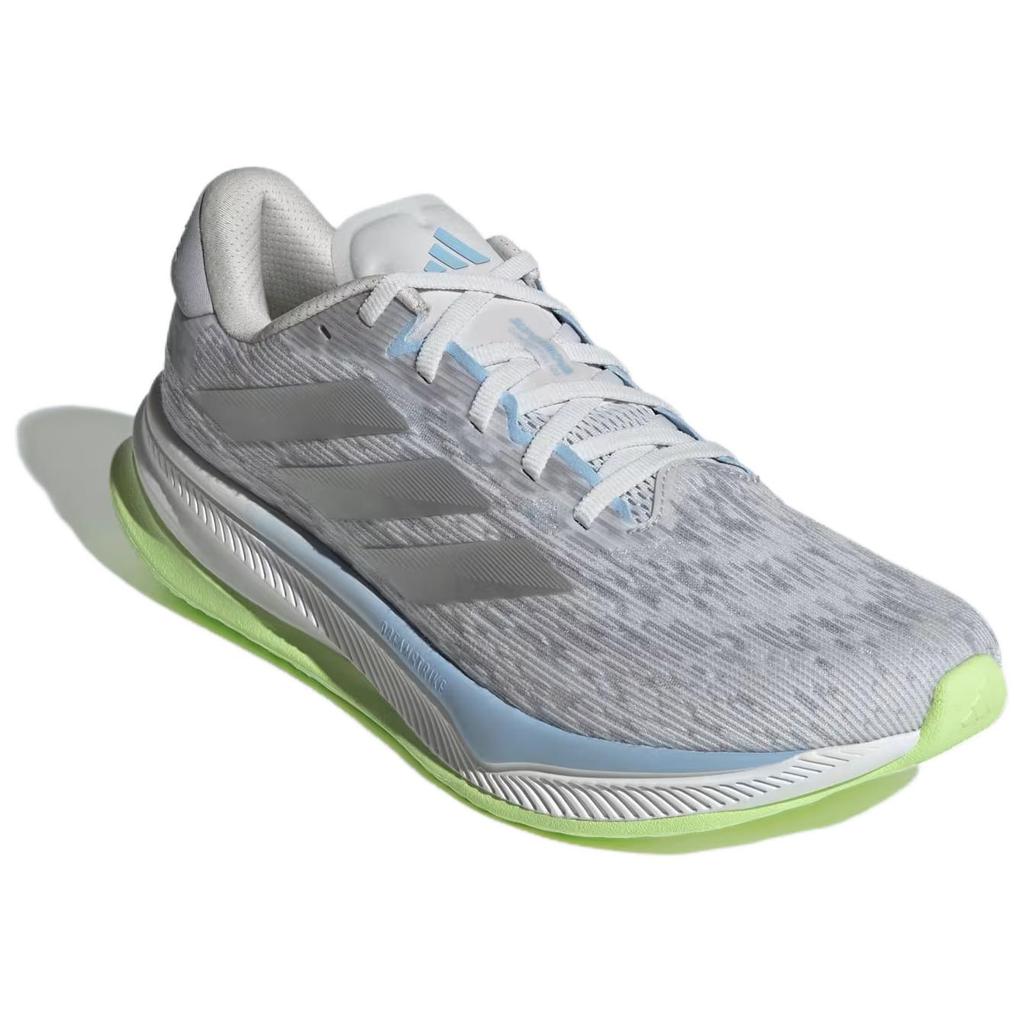 Adidas Supernova Comfortglide Comfortable Fashion Mesh Non-Slip Durable Low-Top Running Shoes Men Running Shoes Silver Gray IH0900