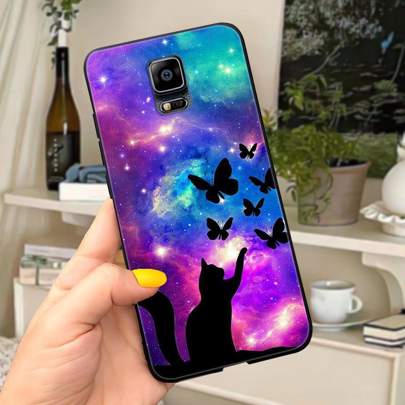 Чехол для Samsung Galaxy Note 4 N9100 Силиконовый Мягкий ТПУ Задняя крышка Для Samsung Galaxy Note 4 3 8 9 Fundas Чехол для телефона Note3 Fundas