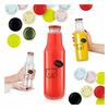 40x KUBUŚ Bottles 750ml with PRINT BOTTLES FOR JUICE, SYRUP, WATER, MILK, JUICES
