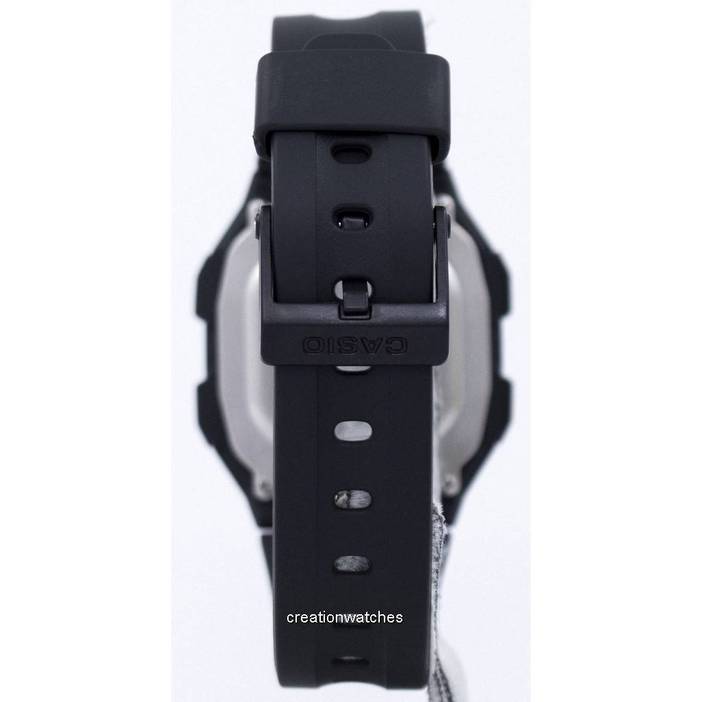 Casio Digital 5 Alarms Dual Time Illuminator F-201WA-9ADF F201WA-9ADF Мужские часы