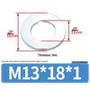 Очень большие оцинкованные металлические плоские шайбы - Размеры от M1.6 до M14