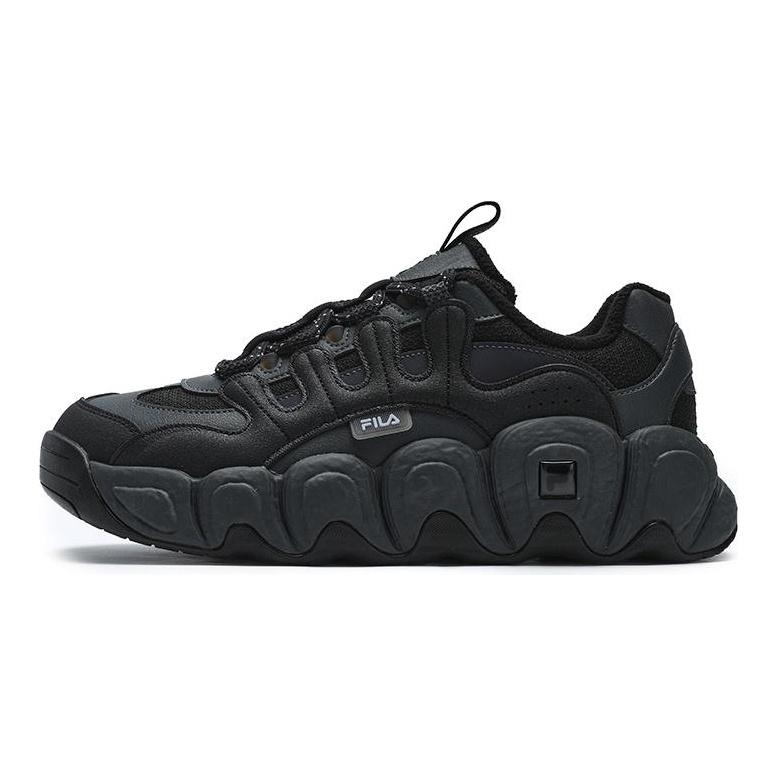 Fila Современные кроссовки Удобные Универсальные Флисовые Теплые Кроссовки для бега Мужские кроссовки Черные F12M441115FBD