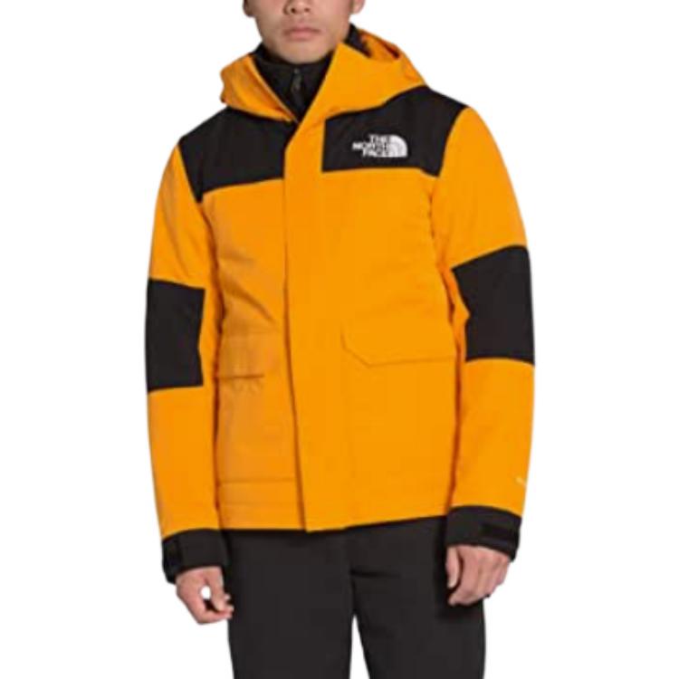 The North Face Мужская желтая пуховая куртка NF0A4AGC-56P