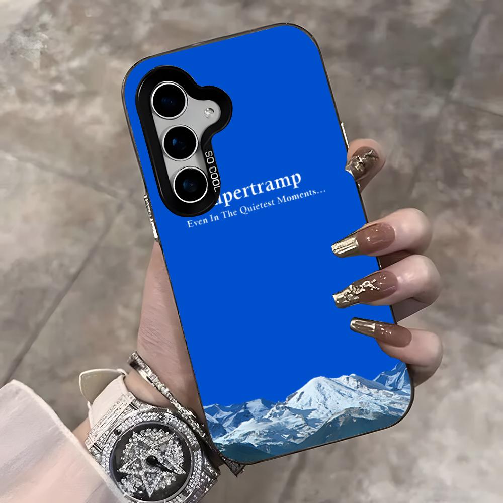 Supertramp Breakfast In America Phone Case For Samsung S25 Ultra S23 S22 S21 S20 Ultra Plus S24 Fe A54 A55 Color Silver Cover