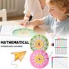 Children's Multiplication Table Poster, Turntable, Math Teaching Aid, Teaching Assistant, Math Classroom Teaching Multiplication Table,5ml