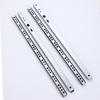 2Set Smooth Glide Bearing Drawer Slides 17Mm Wide Two Way Slide Drawer Glides 8"-17" Hardware Accessories Drawer Rail
